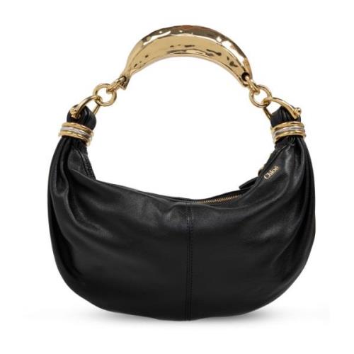 Handtas Armband Klein Chloé , Black , Dames