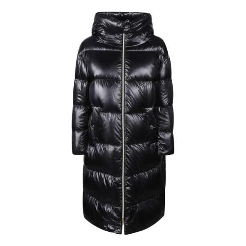 Stijlvolle Parka Jas voor Buitenshuis Avonturen Herno , Black , Dames