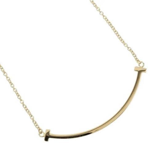 Pre-owned Yellow Gold necklaces Tiffany & Co. Pre-owned , Yellow , Dam...