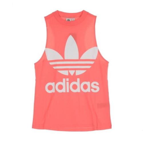 Rode Tanktop voor Vrouwen Adidas , Red , Dames