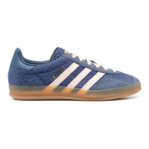 Indoor Gazelle Schoenen Adidas , Blue , Heren