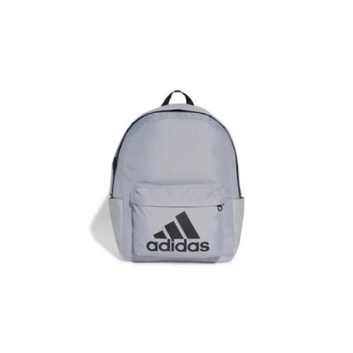 Klassieke Sportrugzak Grijs/Zwart Adidas , Gray , Unisex