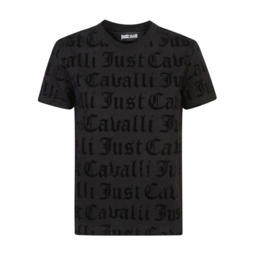 Zwarte T-shirts & polo's voor vrouwen Just Cavalli , Black , Dames