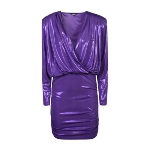 Paarse Jurk voor Vrouwen Aw24 Just Cavalli , Purple , Dames