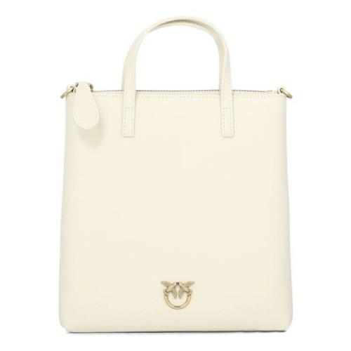 Mini Shopper Tas Pinko , White , Dames