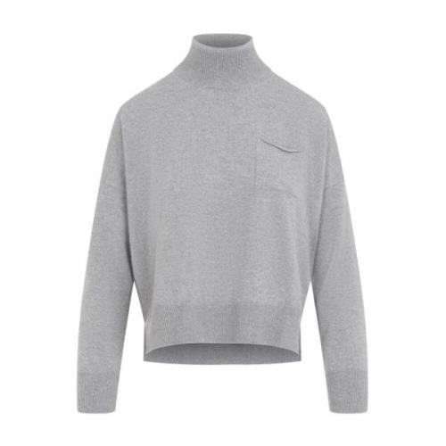 Lichtgrijs Turtleneck Sweater Peserico , Gray , Dames