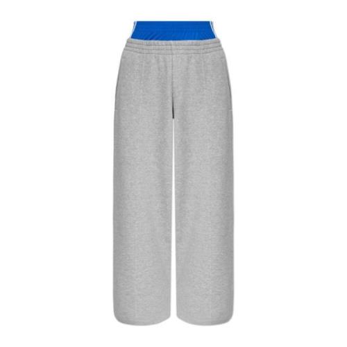 Wijde sweatpants Adidas Originals , Gray , Dames