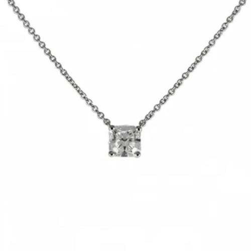 Pre-owned Platinum necklaces Tiffany & Co. Pre-owned , Gray , Dames