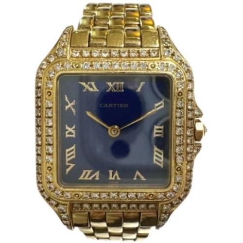 Pre-owned Yellow Gold watches Cartier Vintage , Yellow , Heren