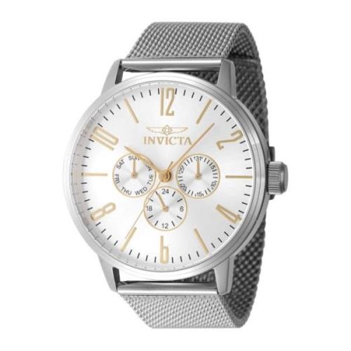 Heren Quartz Horloge - Specialty Collectie Invicta Watches , Gray , He...