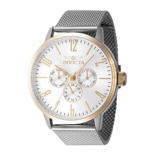 Heren Quartz Horloge - Specialty Collectie Invicta Watches , Gray , He...