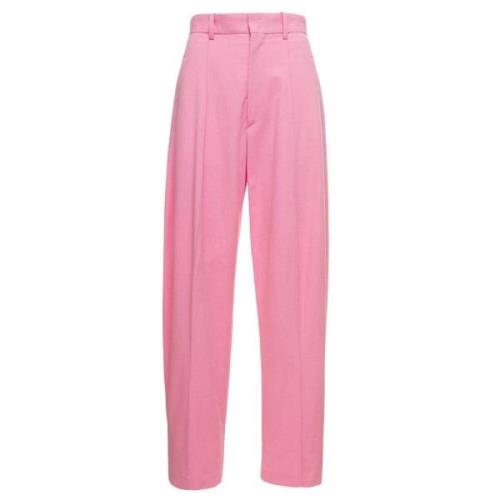 Brede bukser Isabel Marant , Pink , Dames