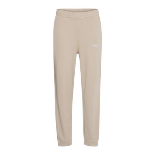 Relaxte sweatpants met geborduurde details Ball , Beige , Dames