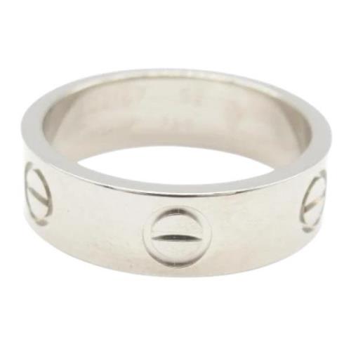 Pre-owned White Gold rings Cartier Vintage , Gray , Dames