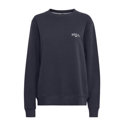 Midnight Sweatshirt met Geborduurd Detail Ball , Blue , Dames