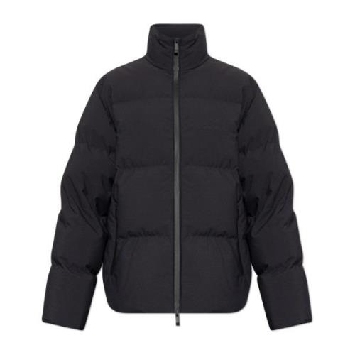 Donsjack met logo Moncler , Black , Heren