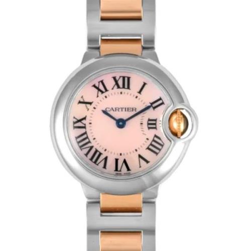 Pre-owned Rose Gold watches Cartier Vintage , Pink , Dames