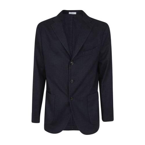 Stijlvolle Blauwe Blazer voor Heren Boglioli , Blue , Heren