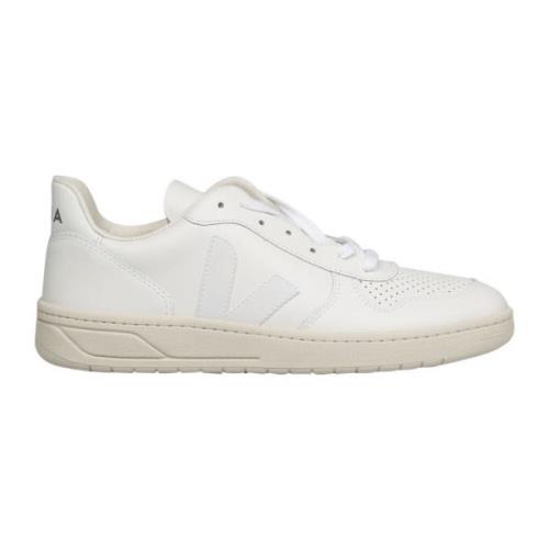 Witte Rubberen Sneakers Veja , White , Dames