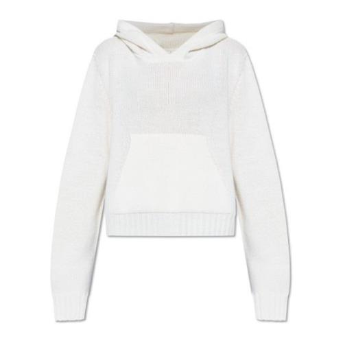 Hoodie Palm Angels , White , Dames