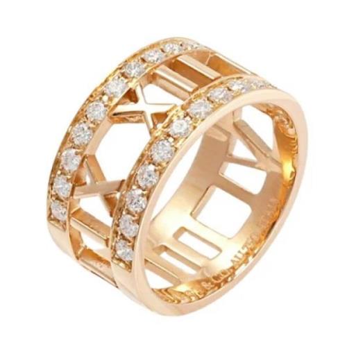 Pre-owned Rose Gold rings Tiffany & Co. Pre-owned , Yellow , Dames