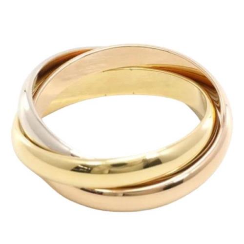 Pre-owned Yellow Gold rings Cartier Vintage , Yellow , Dames