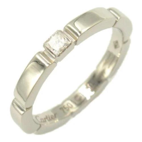 Pre-owned White Gold rings Cartier Vintage , Gray , Dames