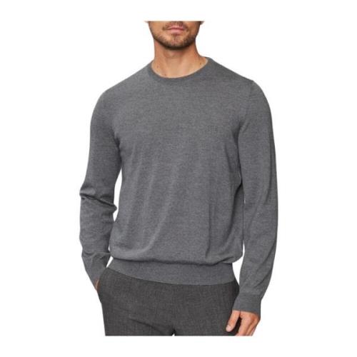 Grijze Stijlvolle Punto Botto-L Shirt Boss , Gray , Heren