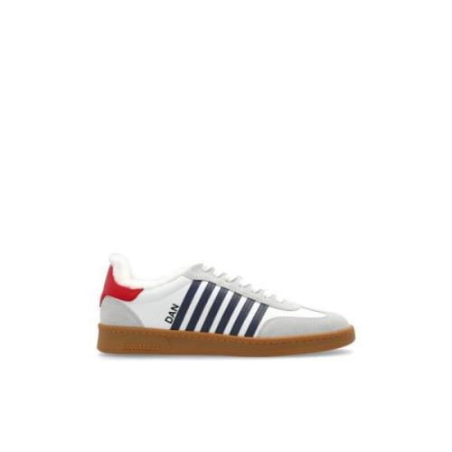 Sneakers Boxer Dsquared2 , White , Heren