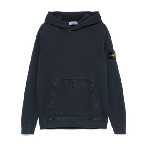 Blauwe Sweaters voor Mannen Stone Island , Blue , Heren