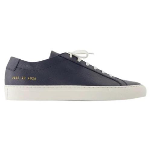 Leather sneakers Common Projects , Blue , Dames