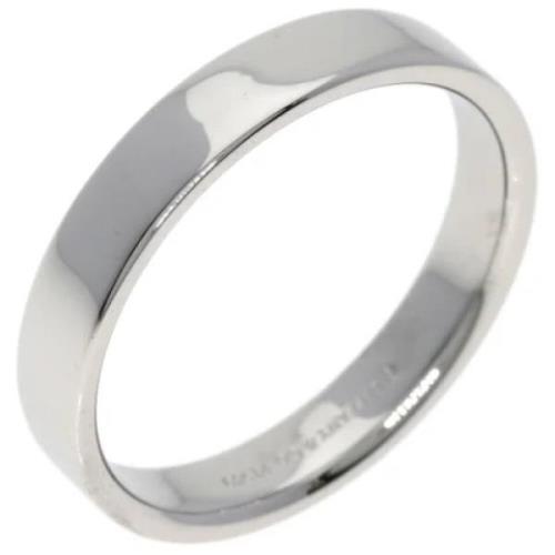 Pre-owned Platinum rings Tiffany & Co. Pre-owned , Gray , Unisex