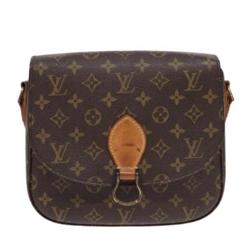 Pre-owned Canvas louis-vuitton-bags Louis Vuitton Vintage , Black , Da...