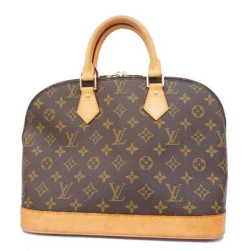 Pre-owned Fabric louis-vuitton-bags Louis Vuitton Vintage , Brown , Da...