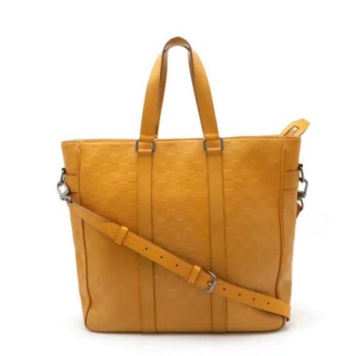 Pre-owned Fabric louis-vuitton-bags Louis Vuitton Vintage , Yellow , D...