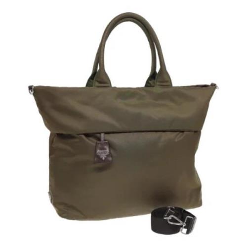 Pre-owned Nylon totes Prada Vintage , Brown , Dames