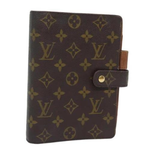 Pre-owned Canvas home-office Louis Vuitton Vintage , Brown , Dames