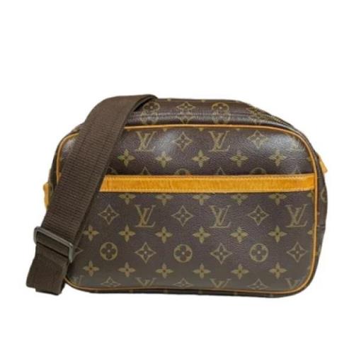 Pre-owned Fabric louis-vuitton-bags Louis Vuitton Vintage , Brown , Da...