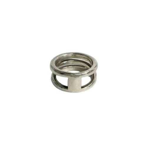 Pre-owned Silver rings Tiffany & Co. Pre-owned , Gray , Heren