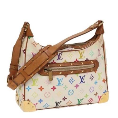 Pre-owned Canvas louis-vuitton-bags Louis Vuitton Vintage , White , Da...