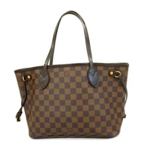 Pre-owned Fabric louis-vuitton-bags Louis Vuitton Vintage , Brown , Da...