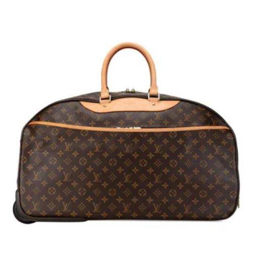 Pre-owned Canvas travel-bags Louis Vuitton Vintage , Brown , Dames