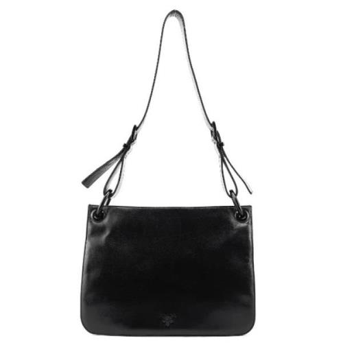 Pre-owned Leather prada-bags Prada Vintage , Black , Dames