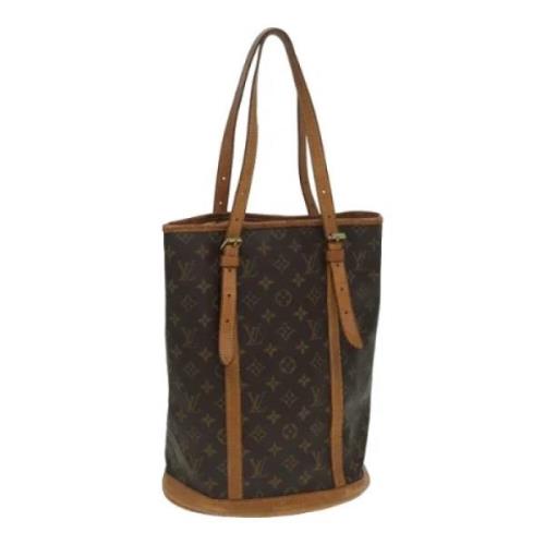 Pre-owned Canvas louis-vuitton-bags Louis Vuitton Vintage , Brown , Da...