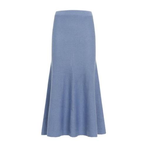 Lichtblauwe Denim Manni Rok Gabriela Hearst , Blue , Dames