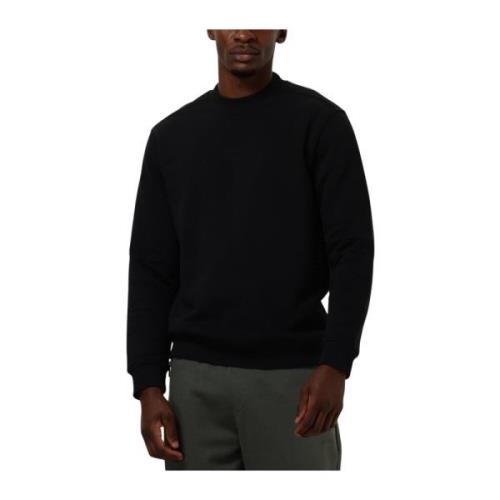 Moderne Zwarte Sweater voor Mannen Genti , Black , Heren