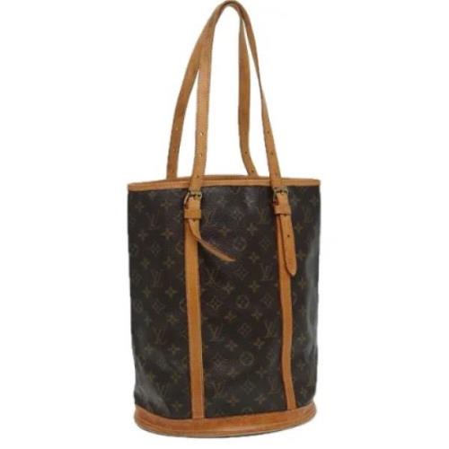 Pre-owned Canvas louis-vuitton-bags Louis Vuitton Vintage , Brown , Da...