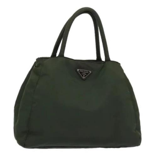 Pre-owned Fabric prada-bags Prada Vintage , Green , Dames