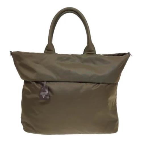 Pre-owned Fabric totes Prada Vintage , Green , Dames