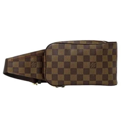 Pre-owned Canvas louis-vuitton-bags Louis Vuitton Vintage , Brown , Da...